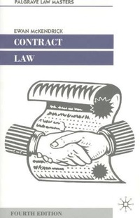 Abbildung von: Contract Law - Palgrave Macmillan