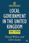 Cover: Local Government in the United Kingdom - Palgrave Macmillan