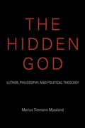Cover: The Hidden God - Indiana University Press