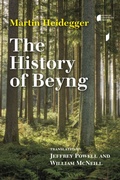 Cover: The History of Beyng - Indiana University Press