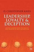 Cover: Leadership, Loyalty and Deception - Palgrave Macmillan