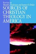Cover: Sources of Christian Theology in America - Abingdon Press