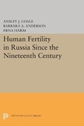 Cover: Human Fertility in Russia Since the Nineteenth Century - Princeton University Press