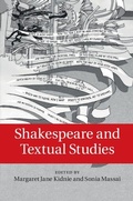 Cover: Shakespeare and Textual Studies - Cambridge University Press