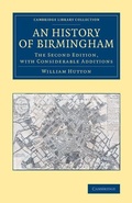 Cover: An History of Birmingham - Cambridge University Press