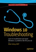 Cover: Windows 10 Troubleshooting - APress