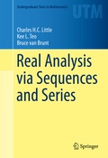 Cover: Real Analysis via Sequences and Series - Springer