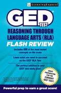 Cover: GED Test RLA Flash Review - LearningExpress LLC