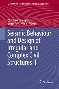 Abbildung von: Seismic Behaviour and Design of Irregular and Complex Civil Structures II - Springer