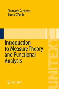 Abbildung von: Introduction to Measure Theory and Functional Analysis - Springer
