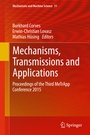 Cover: Mechanisms, Transmissions and Applications - Springer