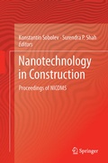 Cover: Nanotechnology in Construction - Springer