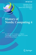 Cover: History of Nordic Computing 4 - Springer