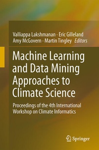 Enlarge image Cover: Machine Learning and Data Mining Approaches to Climate Science - Springer