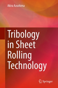 Abbildung von: Tribology in Sheet Rolling Technology - Springer