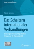 Cover: Das Scheitern internationaler Verhandlungen - Springer VS