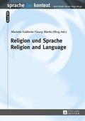 Cover: Religion und Sprache- Religion and Language - Peter Lang Verlag