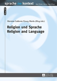 Abbildung von: Religion und Sprache- Religion and Language - Peter Lang Verlag