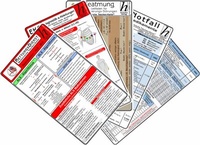 Abbildung von: Rettungsdienst Karten-Set 2025 - EKG Diagnostik & Ableitungen, Notfallmedikamente, Reanimation - Rettungsdienst, Beatmung - Leitfaden für Oxygenierungs-Störungen - Hawelka, Uwe