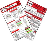 Abbildung von: EKG Basic Set 2025 (2er Set) - Diagnostik & Ableitungen, Herzrhythmusstörungen - Hawelka, Uwe