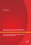 Cover: Interzession und Schriftform - Diplomica Verlag
