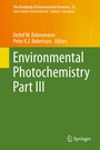 Cover: Environmental Photochemistry Part III - Springer