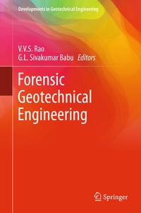 Abbildung von: Forensic Geotechnical Engineering - Springer