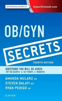 Enlarge image Cover: Ob/Gyn Secrets - Elsevier