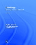 Cover: Criminology - Routledge