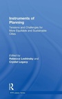 Cover: Instruments of Planning - Routledge