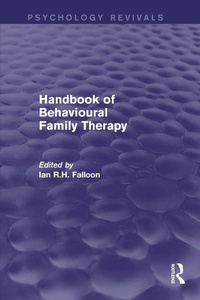 Enlarge image Cover: Handbook of Behavioural Family Therapy - Routledge