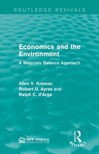 Enlarge image Cover: Economics and the Environment - Routledge