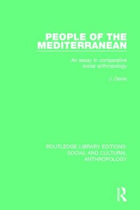 Enlarge image Cover: People of the Mediterranean - Routledge