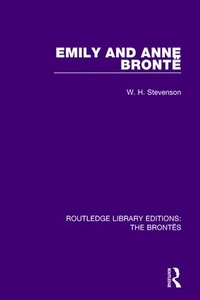 Enlarge image Cover: Emily and Anne Bronte - Routledge