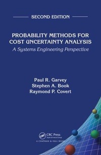 Enlarge image Cover: Probability Methods for Cost Uncertainty Analysis - Chapman & Hall/CRC