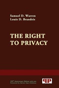 Cover: The Right to Privacy - Quid Pro, LLC