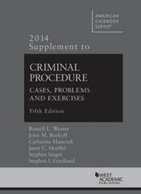 Enlarge image Cover: Criminal Procedure - West Academic Press