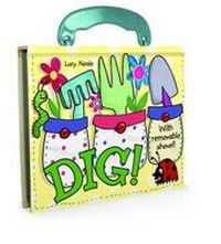 Enlarge image Cover: Dig! Board Book with Handle - Five Mile