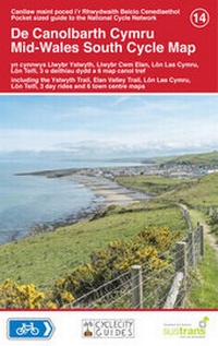Abbildung von: Mid Wales South Cycle Map - CycleCity Guides