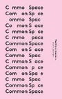 Cover: Common Space - Zed Books Ltd