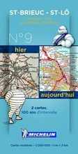 Cover: Saint Brieuc - Saint Lo Centenary Maps - Michelin Editions des Voyages