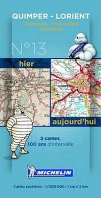 Enlarge image Cover: Quimper Centenary Maps - Michelin Editions des Voyages