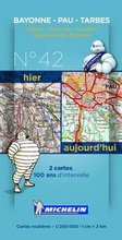 Cover: Bayonne - Tarbes Centenary Maps - Michelin Editions des Voyages