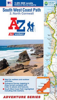 Abbildung von: SW Coast Path North Cornwall Adventure Atlas - Geographers' A-Z Map Co Ltd