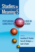 Cover: Studies in Meaning 5 - Pace University Press