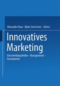 Cover: Innovatives Marketing - Springer Gabler