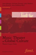 Cover: Music Theater as Global Culture - K&ouml;nigshausen & Neumann