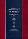 Cover: American Writers Supplement 4 Part 2 - Charles Scribner's Sons