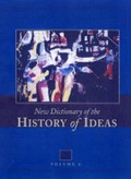 Cover: New Dictionary of the History of Ideas - Charles Scribner's Sons
