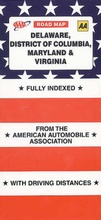 Cover: Delaware, District of Columbia, Maryland and Virginia - Automobile Association